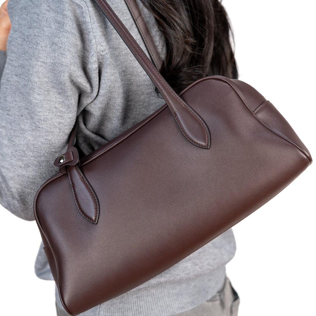 Shoulder Bag In Chocolate