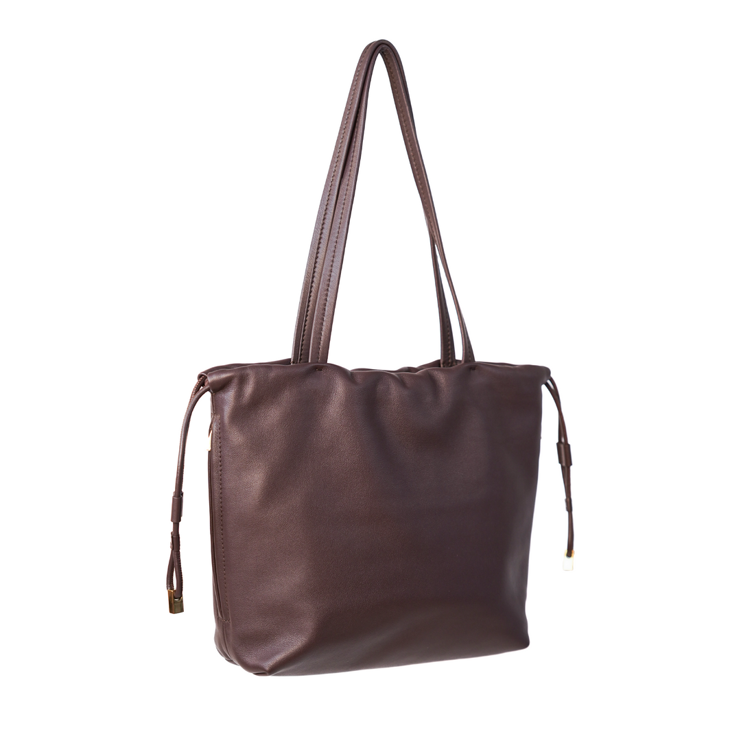 Large Tote in Chocolate