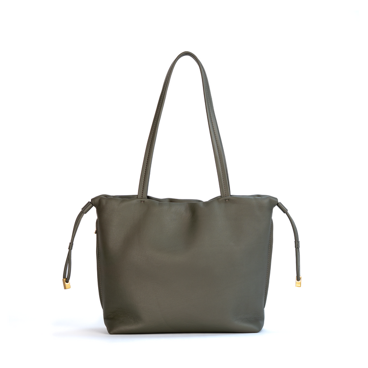 Medium Tote in Olive Grey