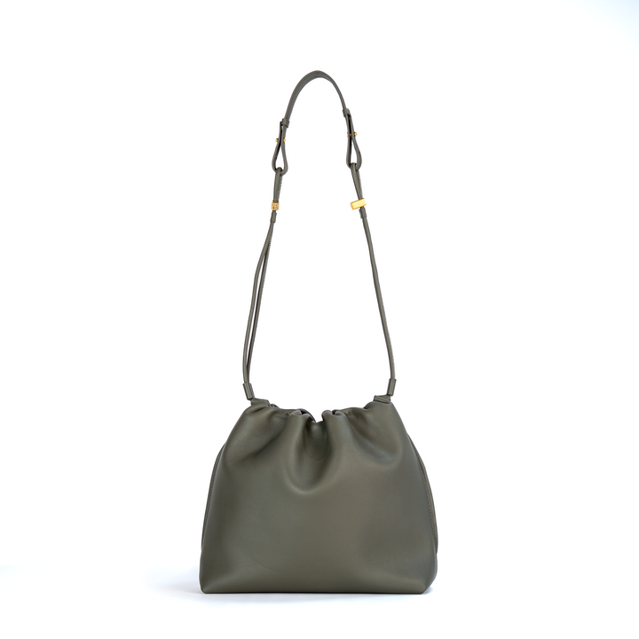 Medium Tote in Olive Grey