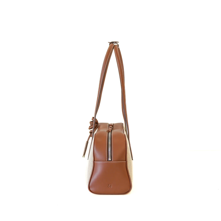 Shoulder Bag In Toffee