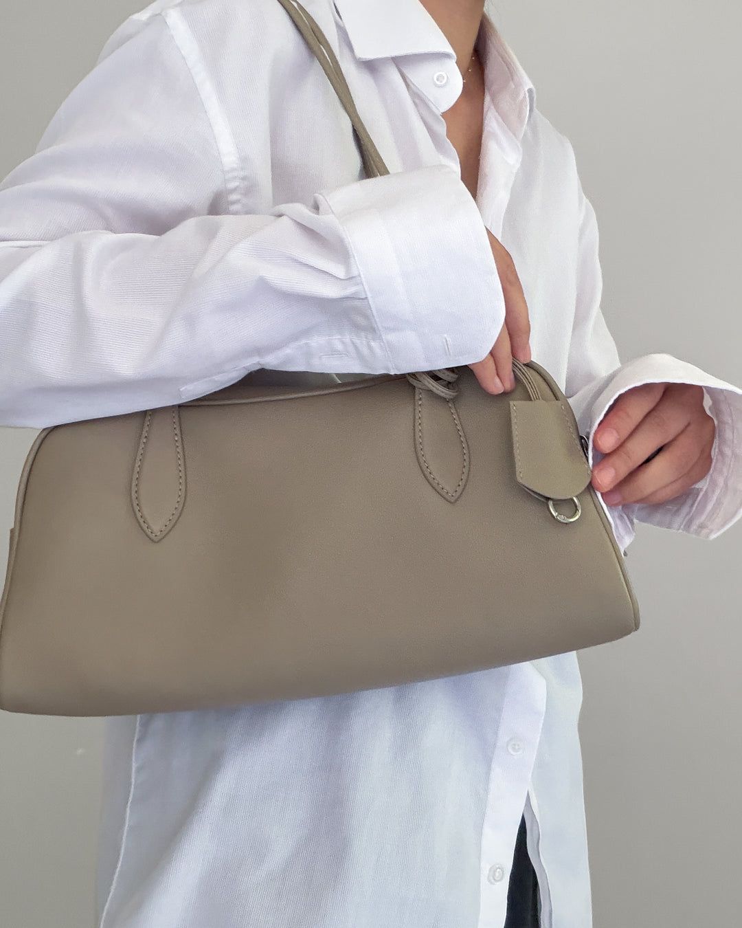 Shoulder Bag In Oat