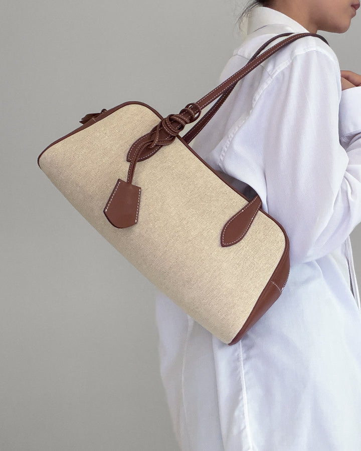 Shoulder Bag In Toffee