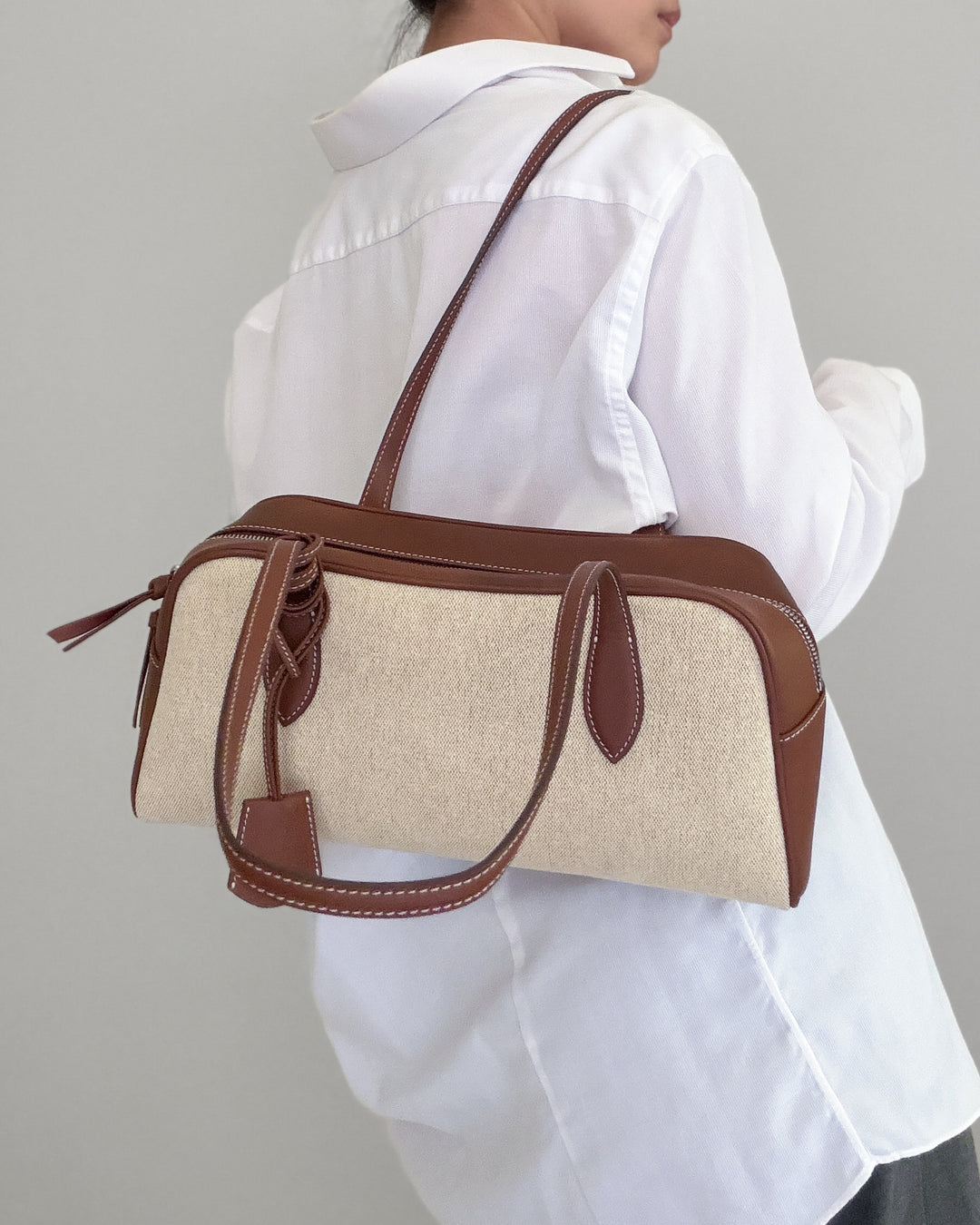Shoulder Bag In Toffee